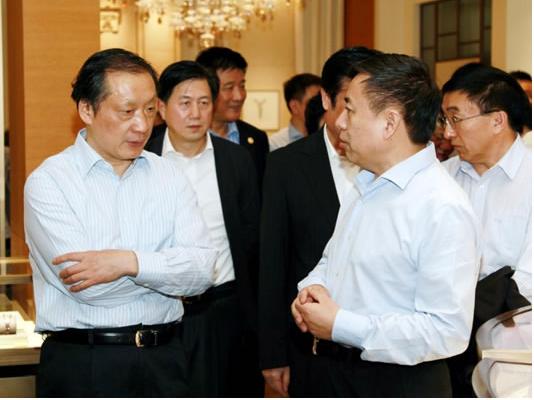 國家旅游局局長李金早調研三亞國際免稅城