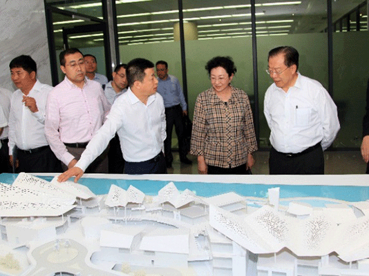 中國(guó)旅游集團(tuán)公司張學(xué)武董事長(zhǎng)一行 蒞臨三亞國(guó)際免稅城視察