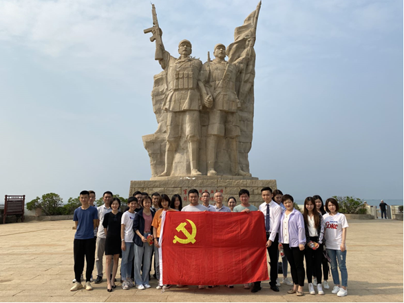 碧海丹心，邁向勝利的起點-美蘭免稅走進海南解放公園開展黨史學習教育活動