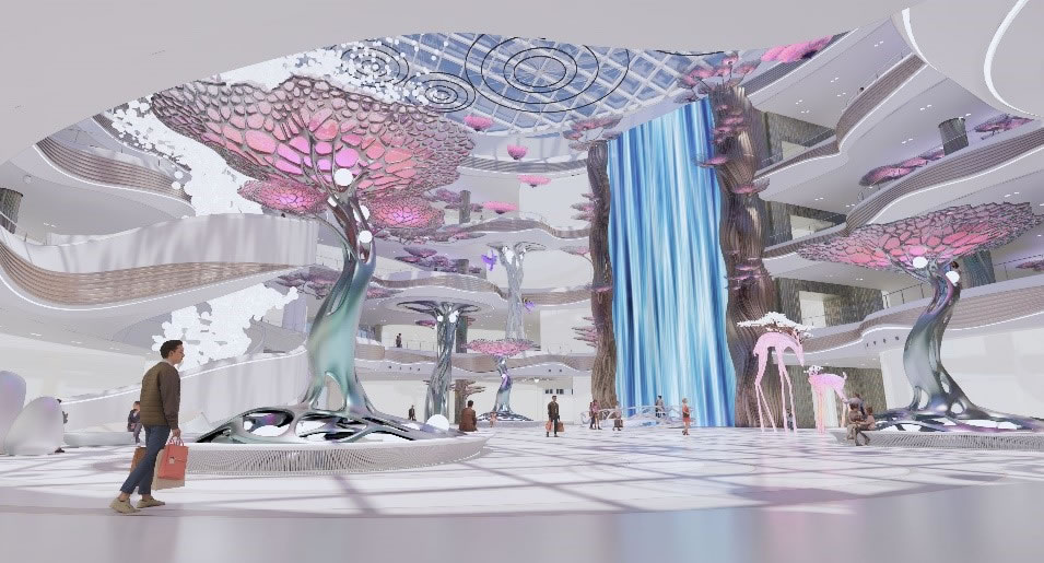 海口國際免稅城全球獨家定制 AURA天際秘林助力免稅消費升級